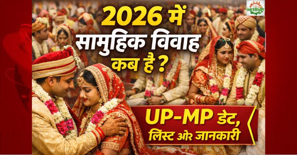 2026 में सामूहिक विवाह कब है? UP–MP डेट, लिस्ट और पूरी सरकारी जानकारी