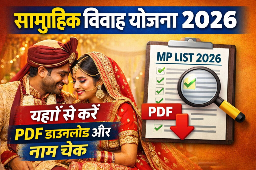 Samuhik Vivah Yojana 2026 यहाँ से करें PDF डाउनलोड और नाम चेक