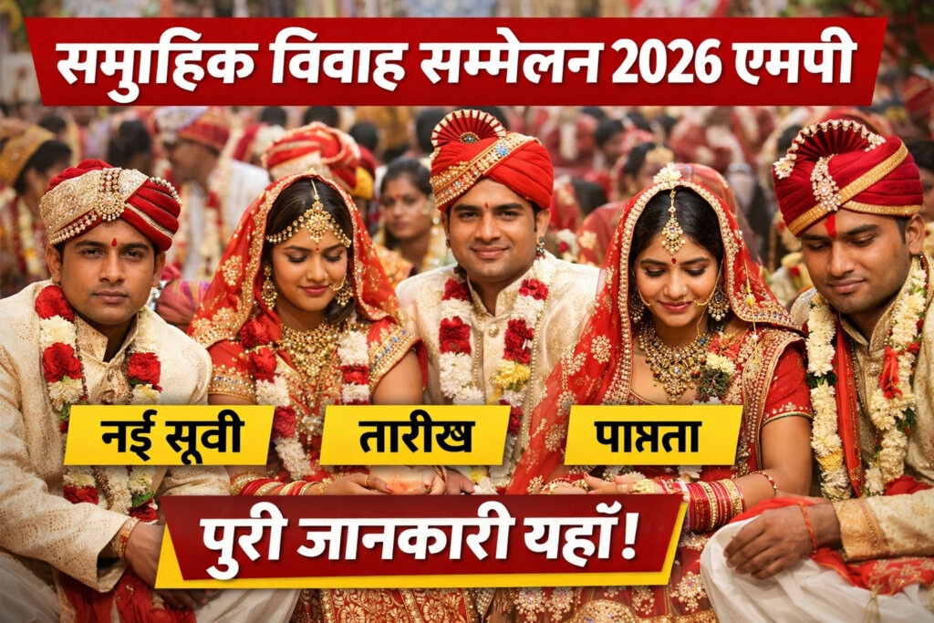 samuhik vivah sammelan 2026 mp नई सूची, तारीख और पात्रता की पूरी जानकारी