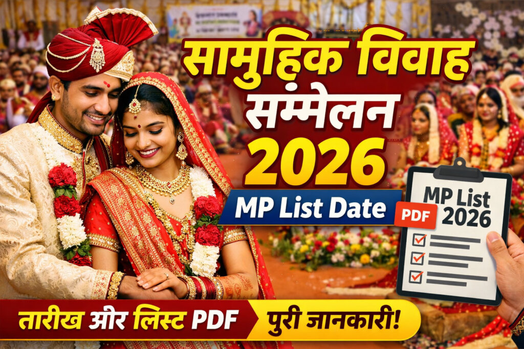 सामूहिक विवाह सम्मेलन 2026 mp list