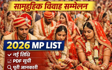 सामूहिक विवाह सम्मेलन 2026 MP List नई सूची, तिथि और पूरी जानकारी